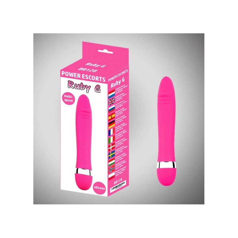 Ruby g pink vibro 18,5 cm / 7,3 inch